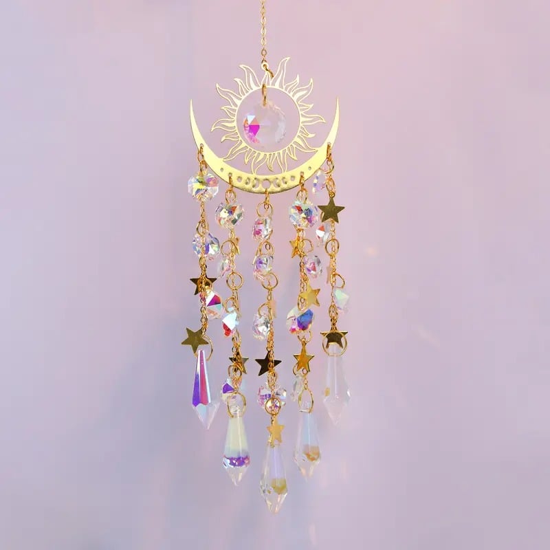 🌙Zunanji amulet z luninim kristalom-SI
