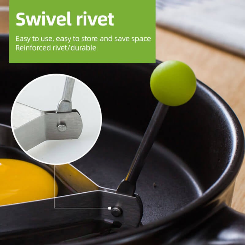 🍳Nerūdijančio plieno keptų kiaušinių formelės💖-LT