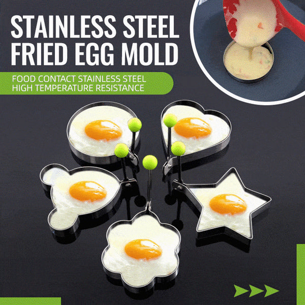 🍳Nerūdijančio plieno keptų kiaušinių formelės💖-LT