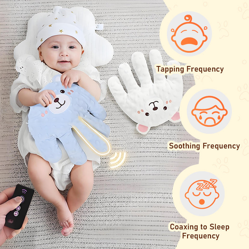 👼La palma inteligente y relajante para bebés que duermen - Duerme con control remoto-ES