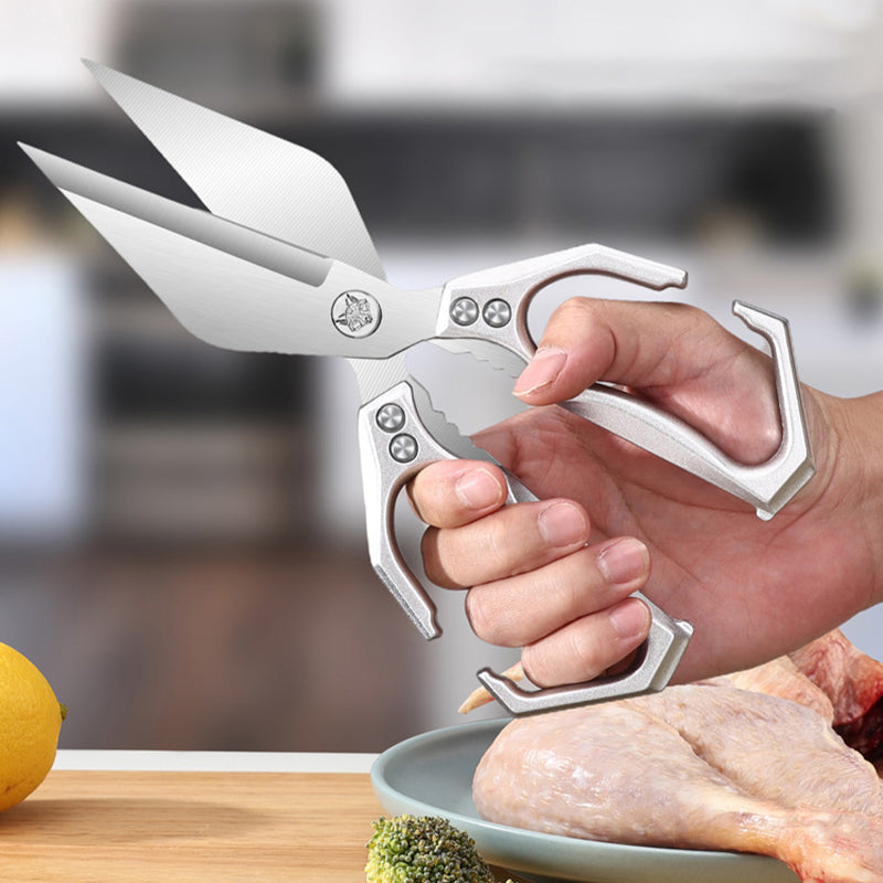 ✂️Daugiafunkcinės virtuvinės žirklės sunkiems darbams🍗-LT