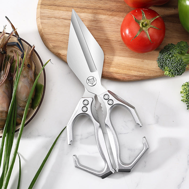 ✂️Daugiafunkcinės virtuvinės žirklės sunkiems darbams🍗-LT