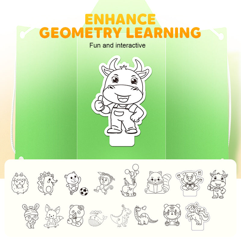 👶✨3D učebnica geometrie——SK