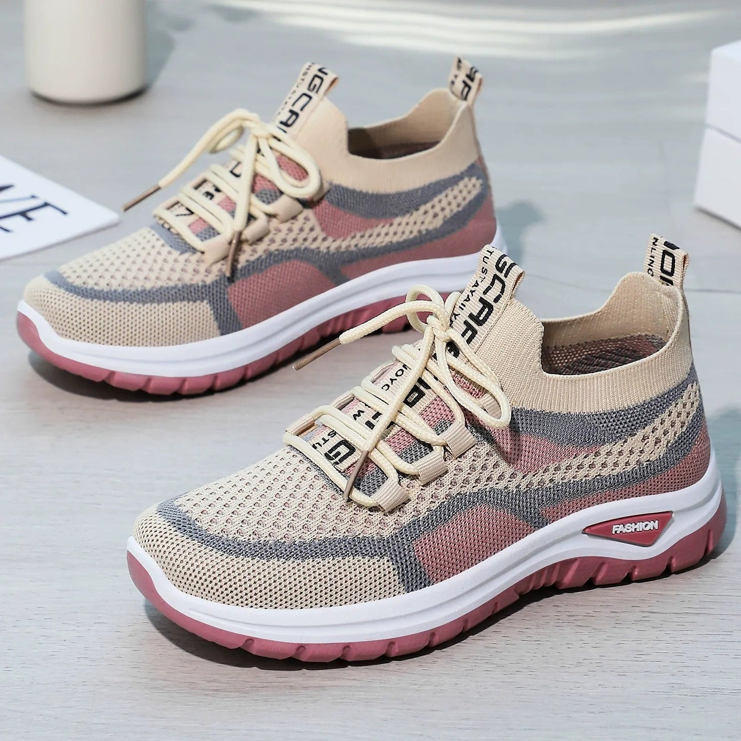 👟Zapatillas deportivas informales con cordones para mujer-ES