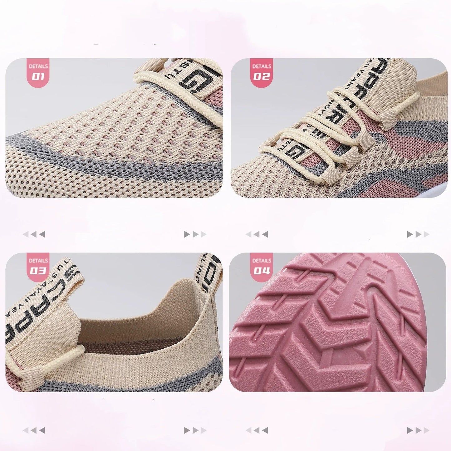 👟Zapatillas deportivas informales con cordones para mujer-ES