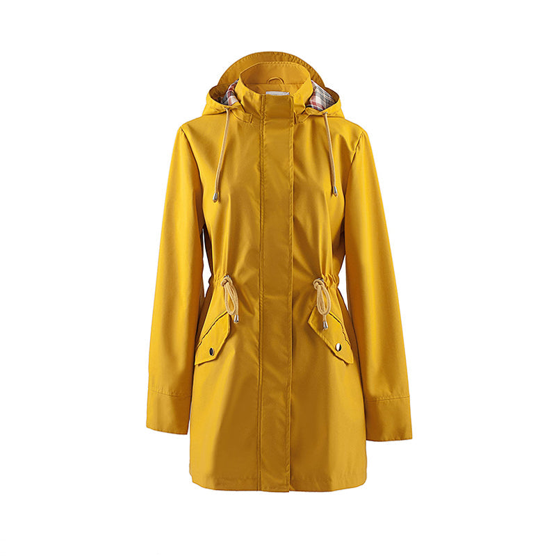 🧥50% nuolaida🌧️💧 Paprasta, vandeniui ir vėjui nelaidi striukė, vėjui nelaidi striukė su gobtuvu🍃-LT