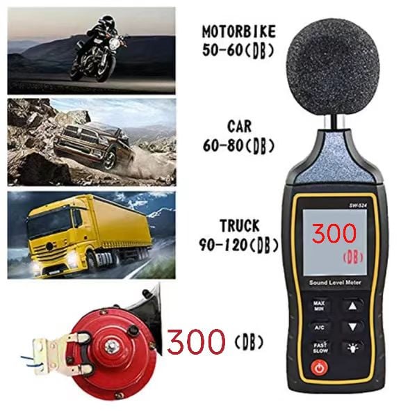 🔥 Traukinio signalas 300 dB, tinka transporto priemonėms 🚗🔊-LT
