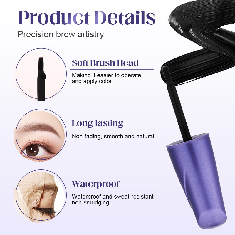 Gel para cejas resistente al agua y de larga duración en láminas.-ES