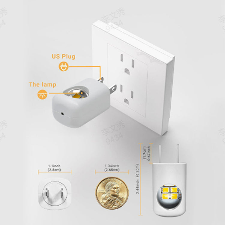 ⚡Έξυπνο νυχτερινό φως LED με αυτόματο έλεγχο φωτεινότητας-GR
