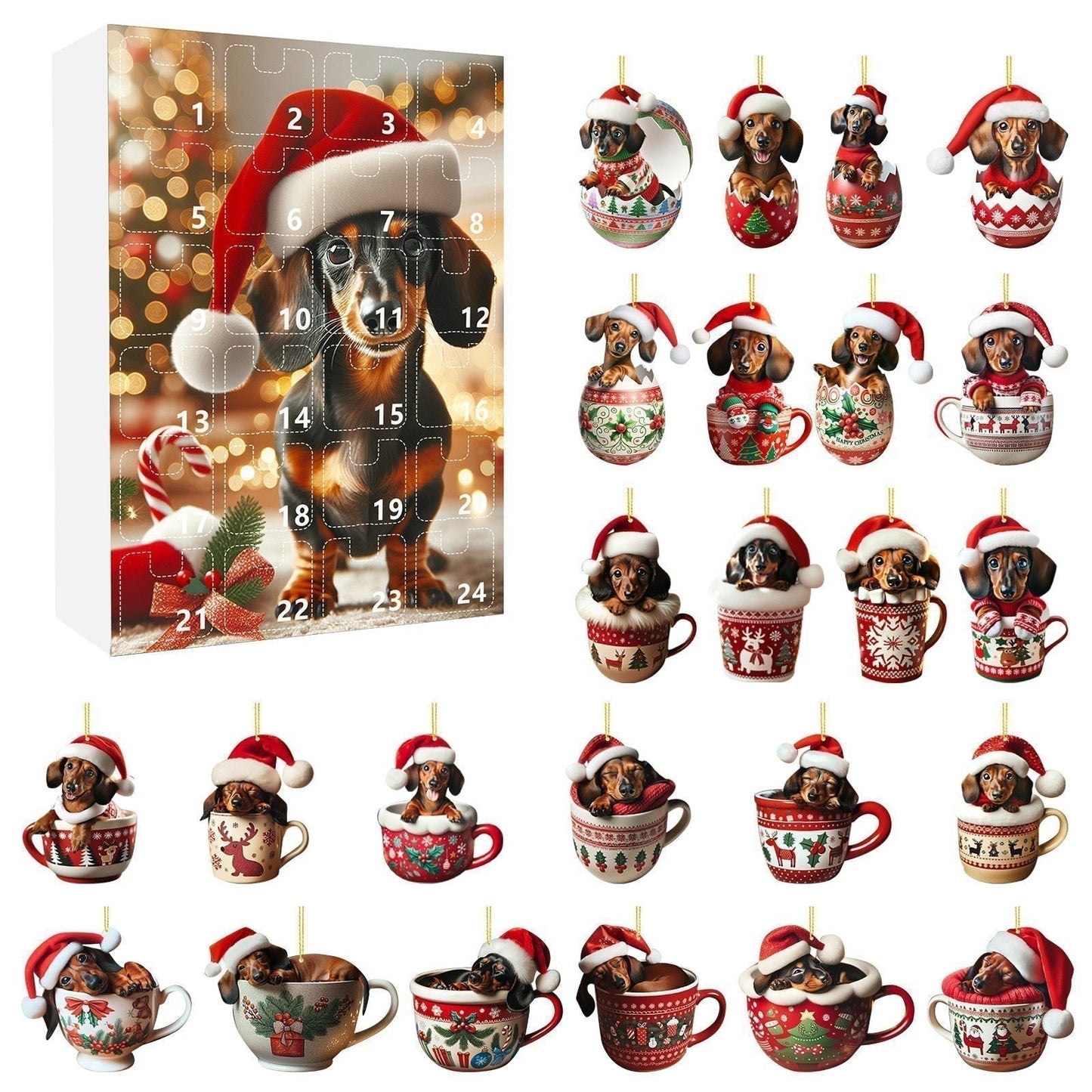 🎅Ημερολόγιο Χριστουγέννων για Ντάτσχουντ 2025🎁-GR