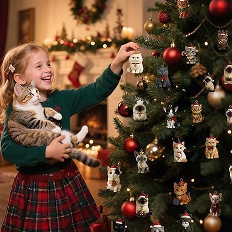 【🎁Božićna ponuda🎄】Adventski kalendar za ljubitelje mačaka za 2025. godinu-HR