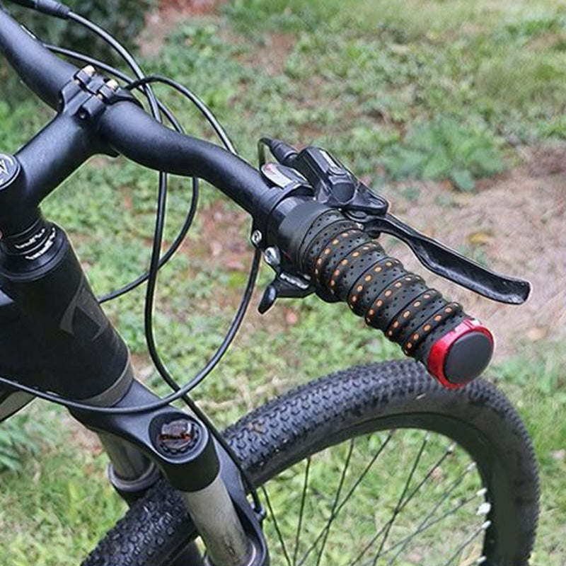Cinta de silicona suave antideslizante para manillares de motocicleta-ES