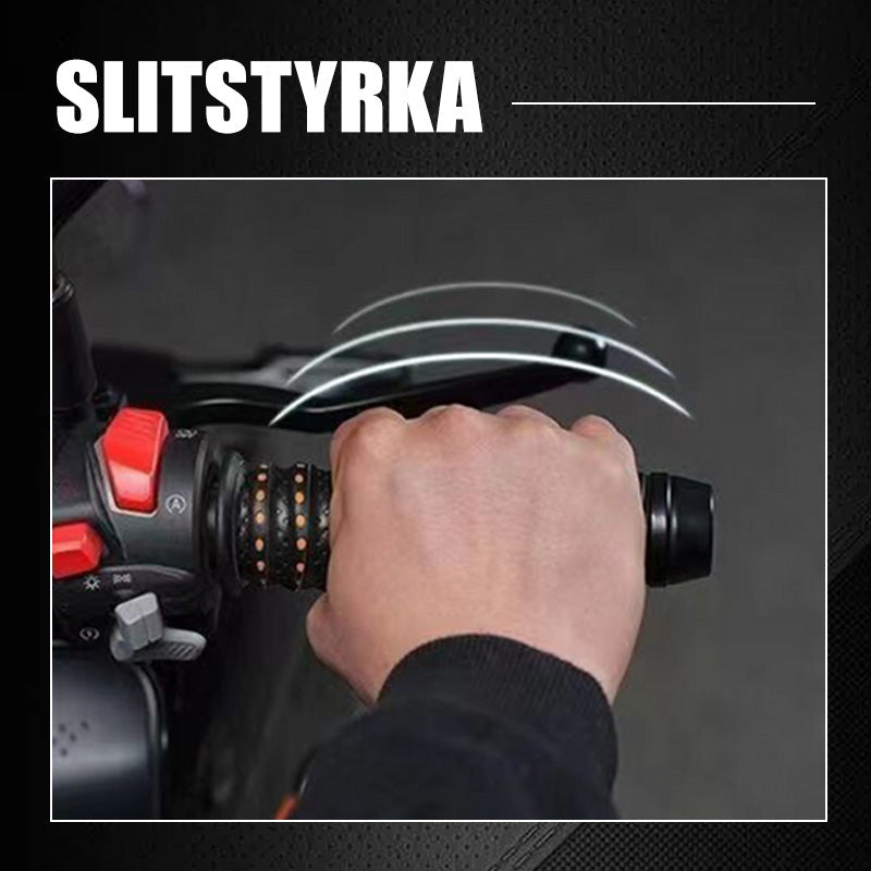 Cinta de silicona suave antideslizante para manillares de motocicleta-ES