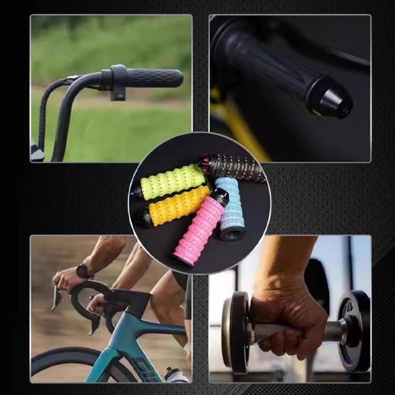 Cinta de silicona suave antideslizante para manillares de motocicleta-ES