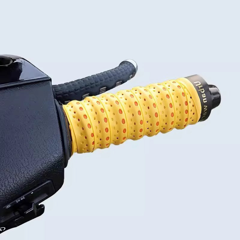 Cinta de silicona suave antideslizante para manillares de motocicleta-ES