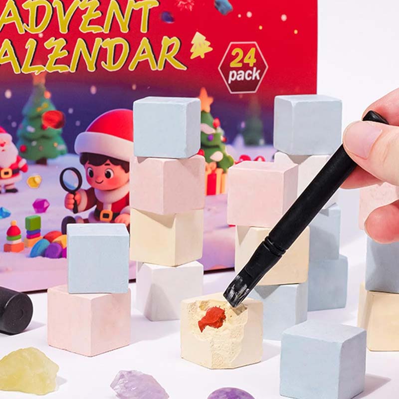 Σετ ημερολογίου advent γεωλογικής εξερεύνησης 24 ημερών-GR