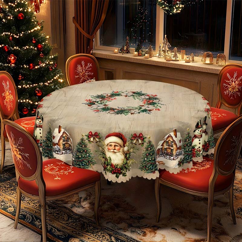 🎄🎅Διακοσμητικό χριστουγεννιάτικο τραπεζομάντιλο-GR