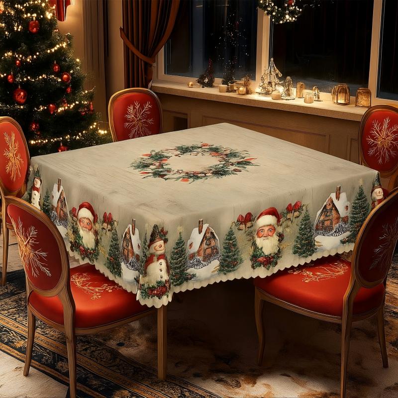 🎄🎅Διακοσμητικό χριστουγεννιάτικο τραπεζομάντιλο-GR