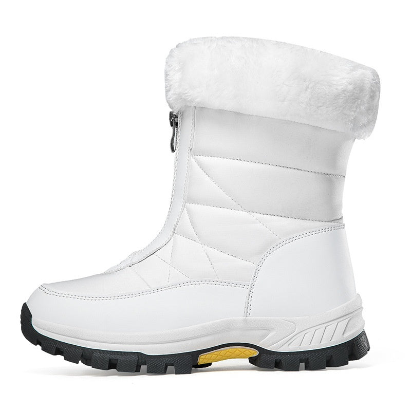 【EU36-42】❄️Žieminiai moteriški PU batai su medvilniniu ir flisiniu pamušalu-LT