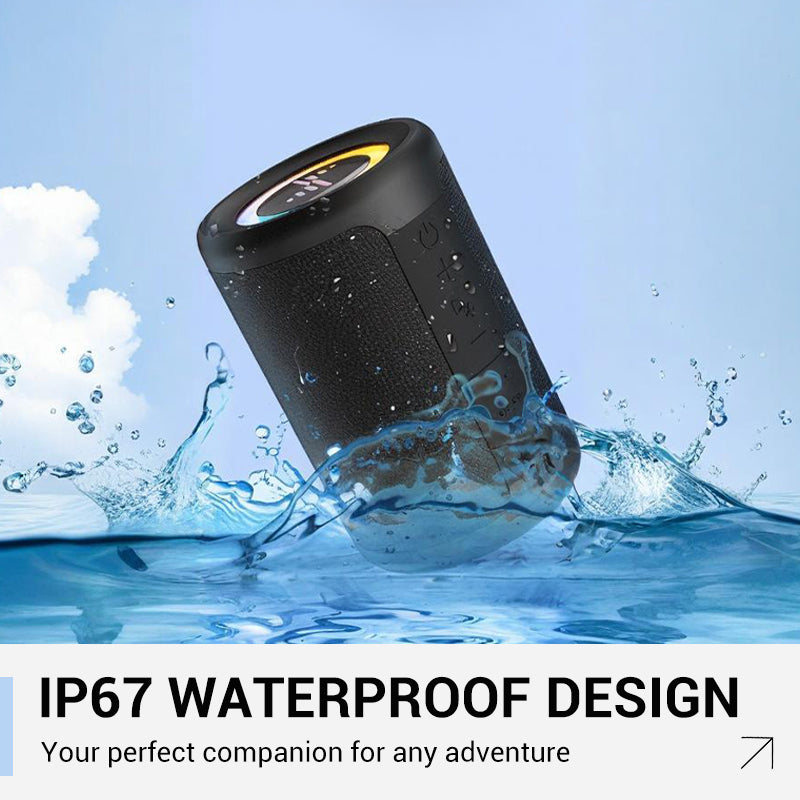 Altavoz Bluetooth portátil resistente al agua-ES