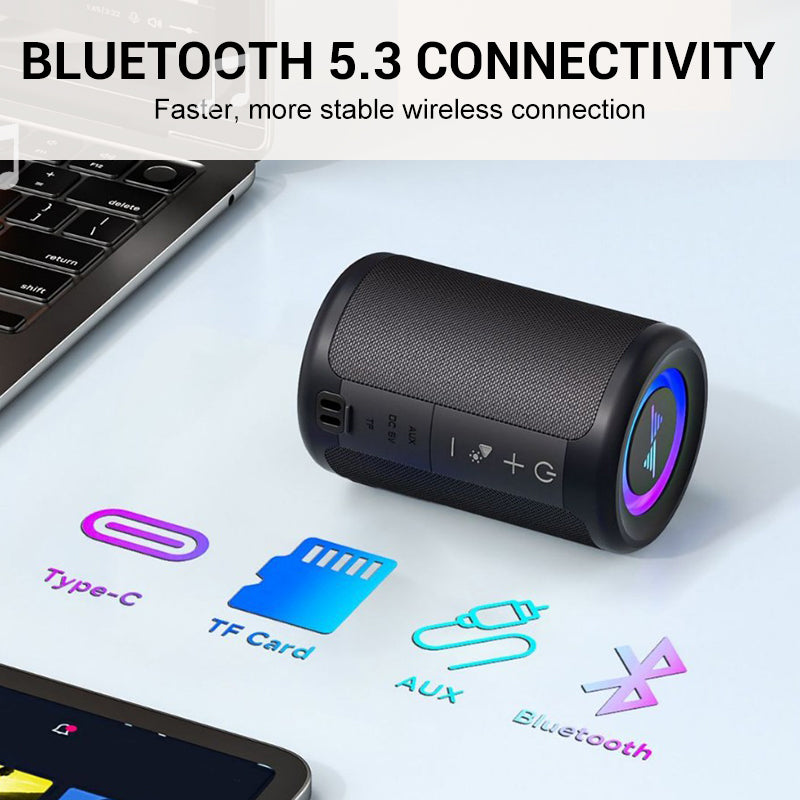 Altavoz Bluetooth portátil resistente al agua-ES