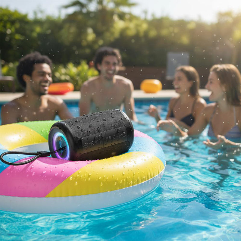 Altavoz Bluetooth portátil resistente al agua-ES