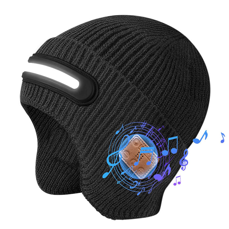Įkraunama LED kepurė su „Bluetooth“-LT