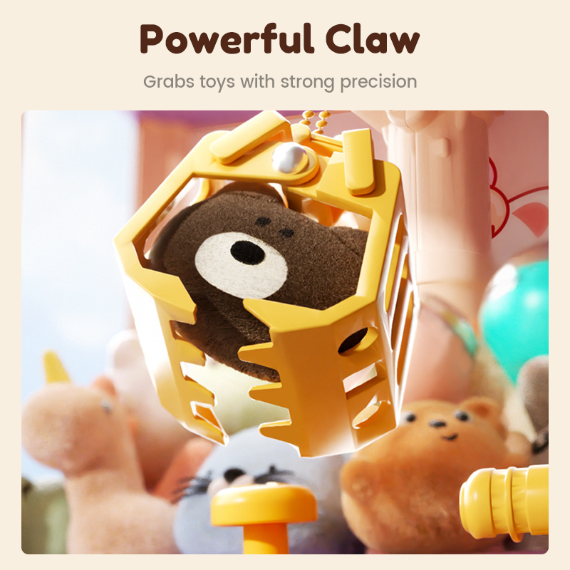 🎮 Simpático juguete infantil con forma de animalito, muñecos y cápsulas | ¡Diversión para toda la familia! 🐻✨-ES