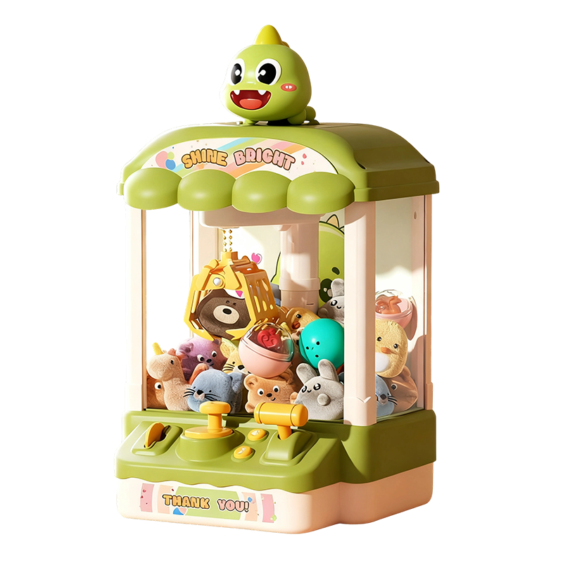 🎮 Simpático juguete infantil con forma de animalito, muñecos y cápsulas | ¡Diversión para toda la familia! 🐻✨-ES