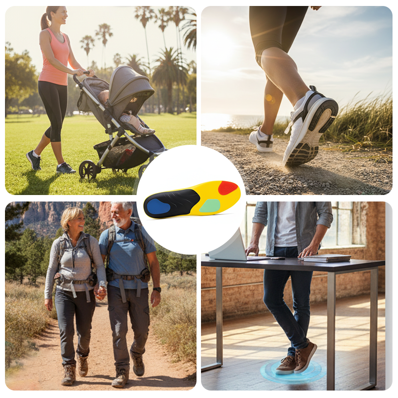 👟🦶Profesionalus sportinis vidpadis, suteikiantis pėdos skliautui atramą ir amortizaciją-LT