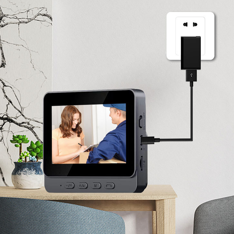 Bezdrôtový videozvonček s monitorom-SK