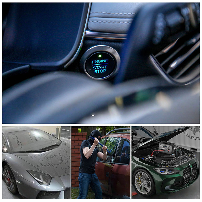 🚗⚡ Daljinsko upravljano stikalo za odklop avtomobilskega akumulatorja 12V/24V🔋-SI