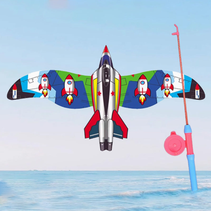 🎣🪁Καινοτόμοι χαρταετοί με καλάμι ψαρέματος✨✨Εύκολοι στον έλεγχο, ατελείωτη υπαίθρια διασκέδαση για παιδιά!-GR