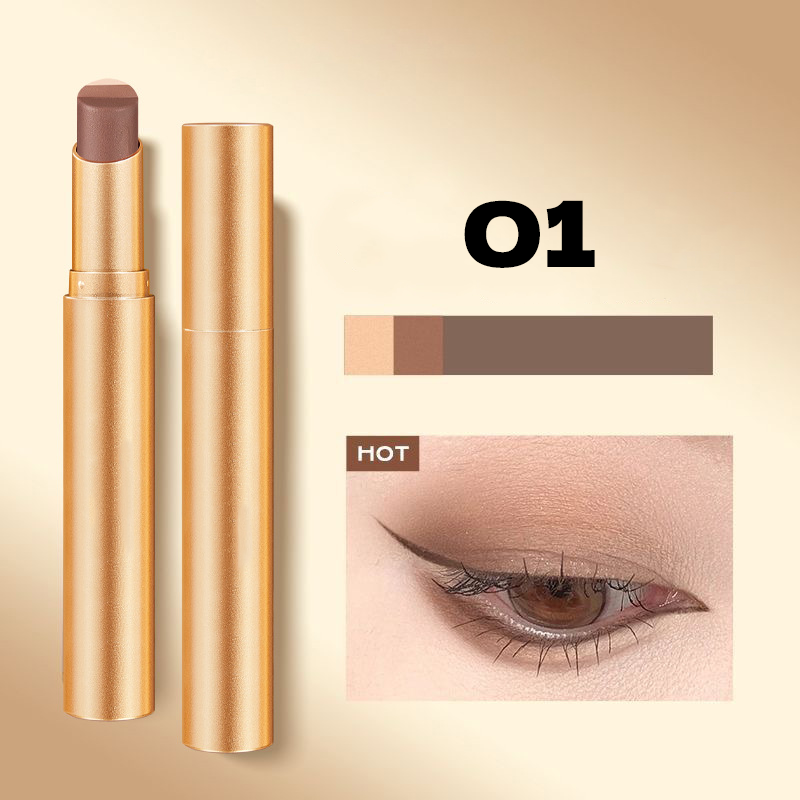 🥰Kupite 1, dobite 2 gratis🥰Senčilo za oči v treh barvah z gradientnim vzorcem-SI