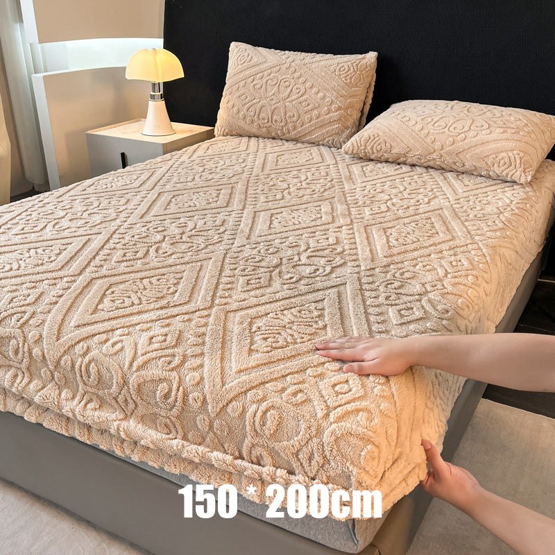 🔥 Specialus pasiūlymas: 360° elastinga, minkšta megzta paklodė su guma-LT