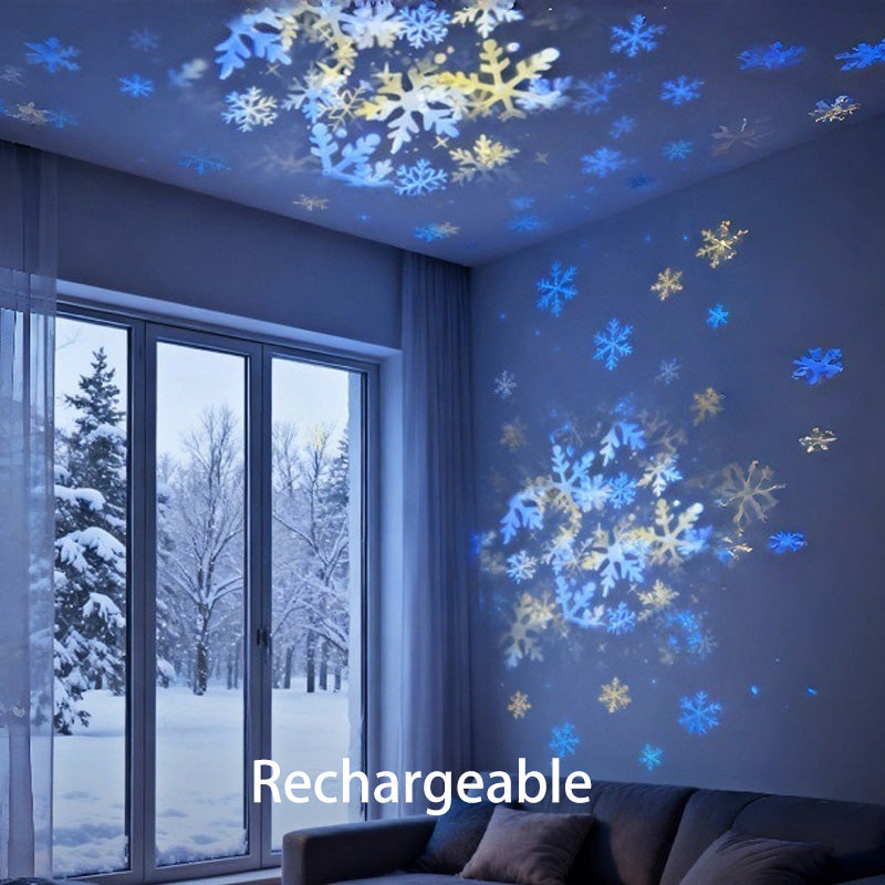 ✨Dinaminė besisukanti LED projektoriaus lempa-LT