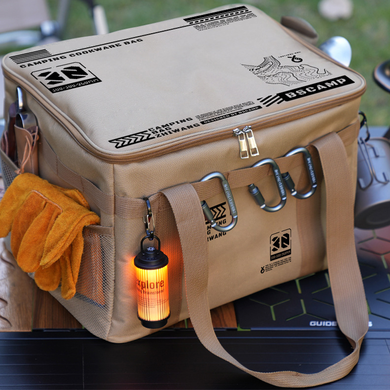 💦❌Bolsa grande de camping para guardar cosas al aire libre-ES