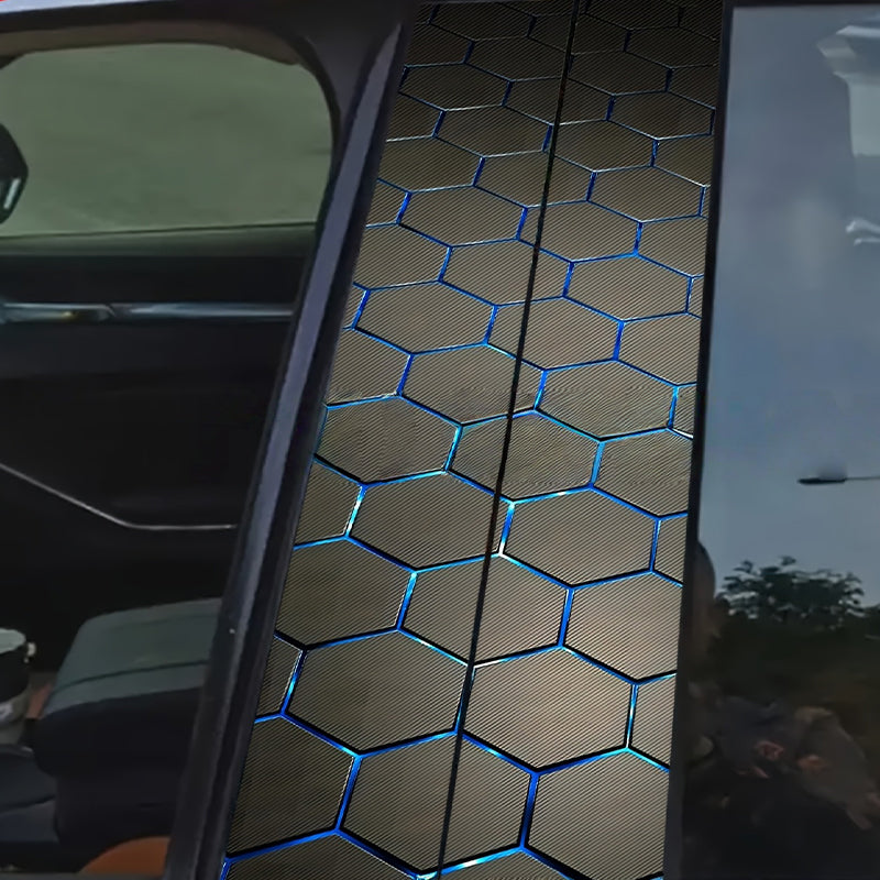 Set ukrasnih naljepnica za B-stupove vašeg automobila-HR