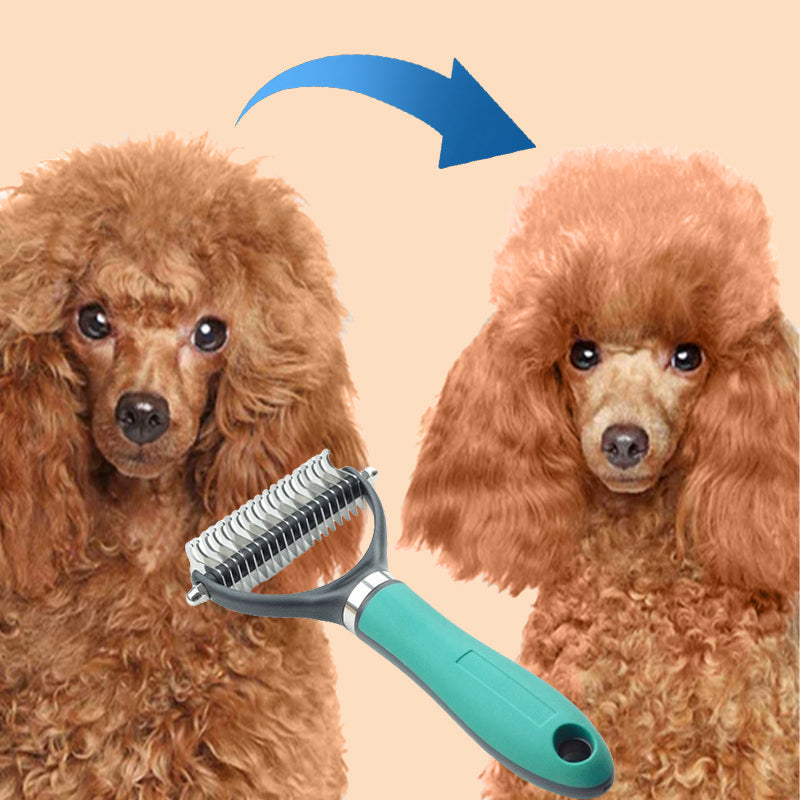 😺🐶1+1 nemokamai🧹 Dvipusės šukos katėms ir šunims🐾-LT