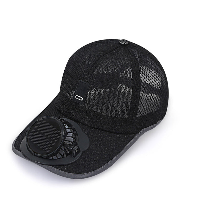 🔥Priedušná baseballová čiapka so solárnym ventilátorom-SK