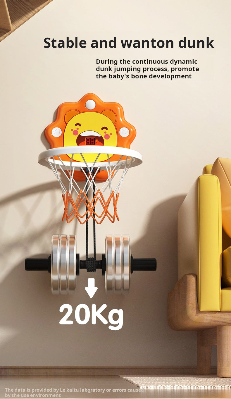 🏀🧒 Reguleeritava kõrgusega laste korvpallirõngas-EE