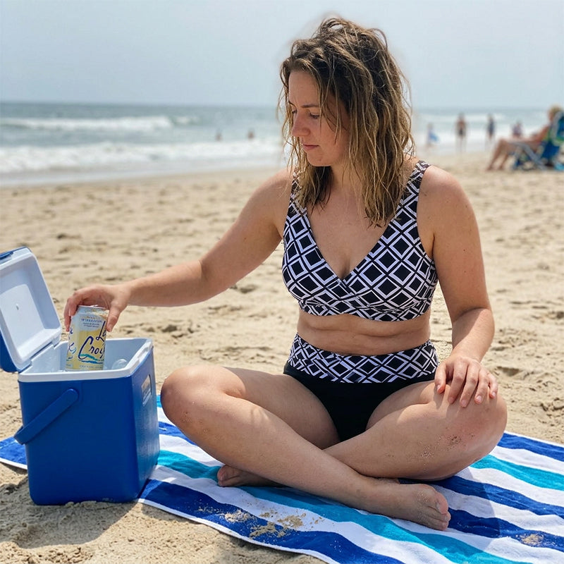 👙🌊Ženski dvodijelni bikini set visokog struka-HR