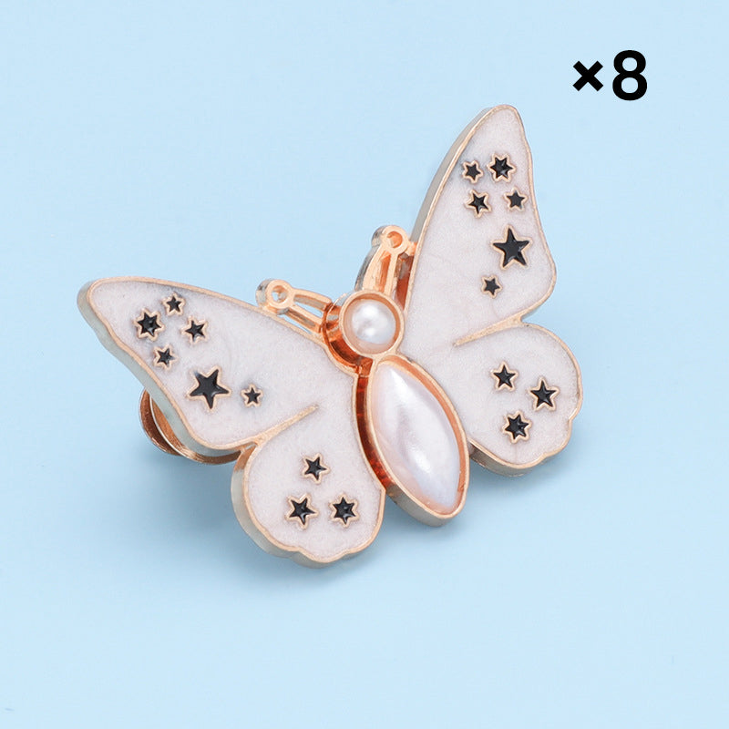 🌸🦋 Snemljiva zaponka za pas v obliki metulja - nastavljiva brez orodja, idealna za kavbojke, krila in obleke✨👗-SI