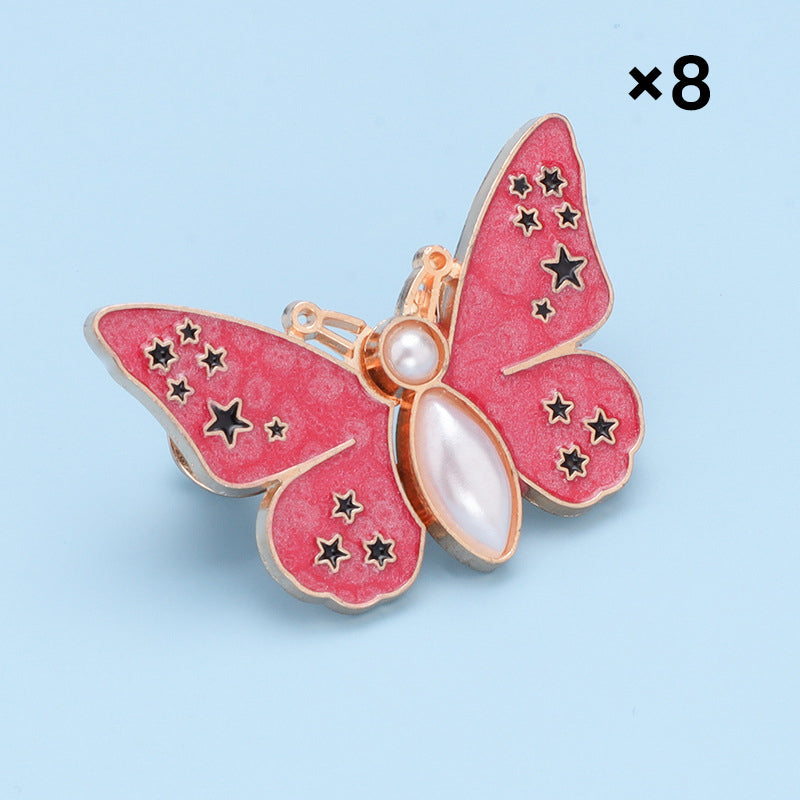 🌸🦋 Snemljiva zaponka za pas v obliki metulja - nastavljiva brez orodja, idealna za kavbojke, krila in obleke✨👗-SI