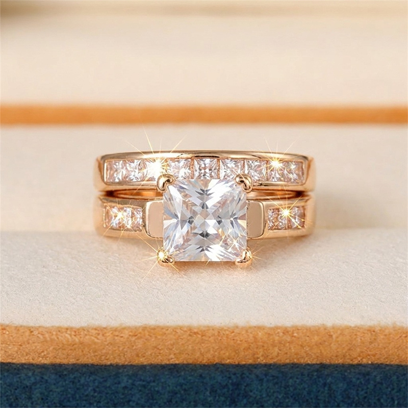 📢📢 ¡50% DE DESCUENTO! ⏰ Anillo brillante de moda para mujer -ES