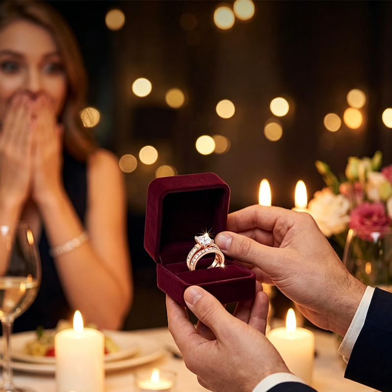 📢📢 ¡50% DE DESCUENTO! ⏰ Anillo brillante de moda para mujer -ES
