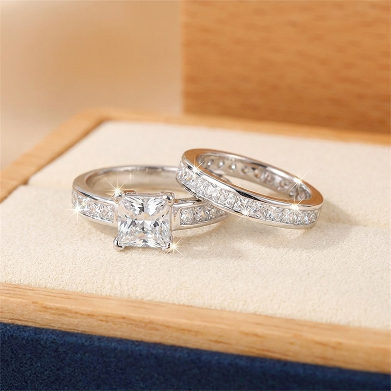 📢📢 ¡50% DE DESCUENTO! ⏰ Anillo brillante de moda para mujer -ES