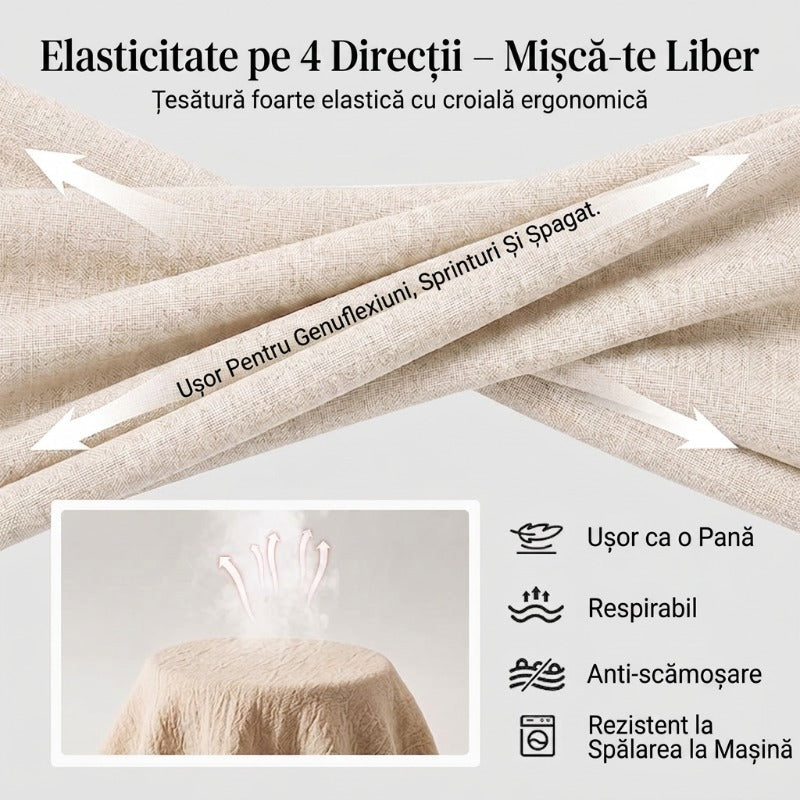 🔥S-2XL⌛️Ženski komplet: bluza z napihnjenimi rokavi in široke hlače❤️-SI